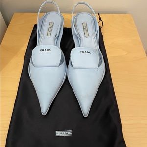 Prada nylon heels
